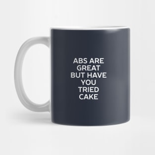 Funny Gym and Fitness T-Shirt Mug